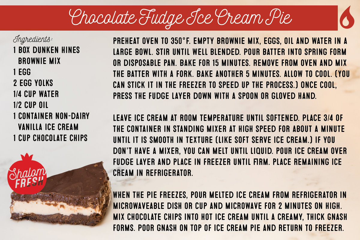 Shabbat Dessert