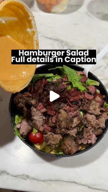 Burger Salad